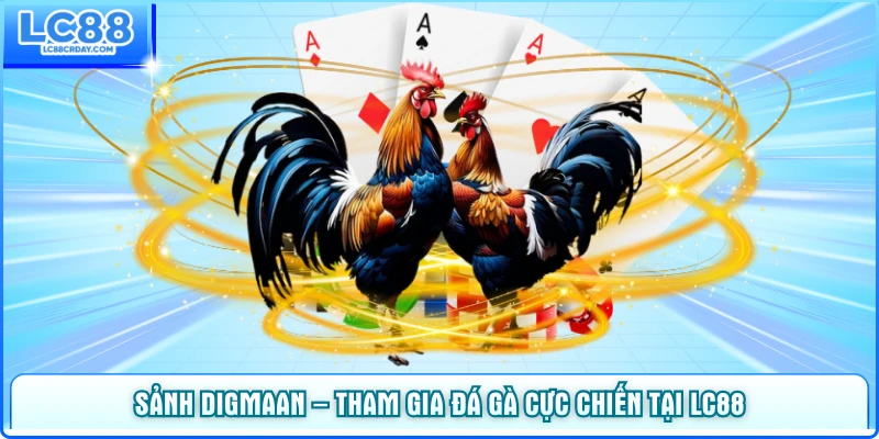 Sảnh Digmaan – Tham Gia Đá Gà Cực Chiến Tại LC88